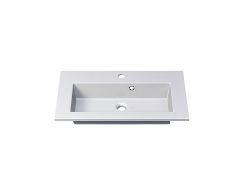 Раковина для ванной 60 см, Uperwood Aurora, белая глянцевая
