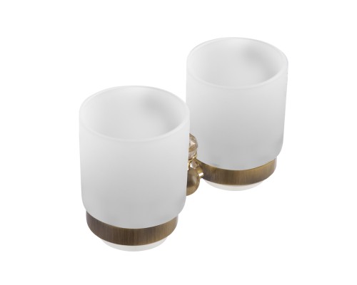 Держатель стакана двойной подвесной ART&MAX AM-E-2688SJ-Br