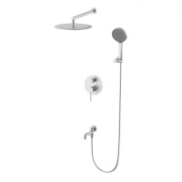 Душевая система встраиваемая Wonzon&Woghand STICK, Брашированный никель WW-88939017-BN