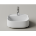 Раковина подвесная Ceramicanova Источник (Fonte) с отверстием под смеситель 420x420x145, белый