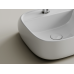 Раковина подвесная Ceramicanova Источник (Fonte) с отверстием под смеситель 420x420x145, белый