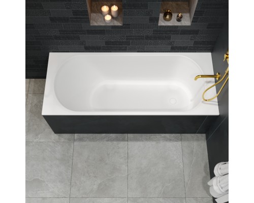 Ванна из искусственного камня Whitecross Gin 170x70 белый матовый