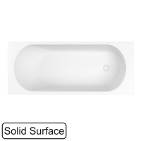 Ванна из искусственного камня Whitecross Gin 170x70 белый матовый