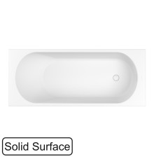 Ванна из искусственного камня Whitecross Gin 170x70 белый матовый