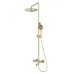 Душевая система с термостатом Wonzon&Woghand, Брашированное золото