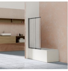 Душевая шторка на ванну Vincea VSB-1E100CLGM 1000x1450 сталь и стекло