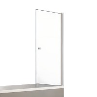 Шторка для ванны NEW TRENDY NEW SOLEO 50x140 хром
