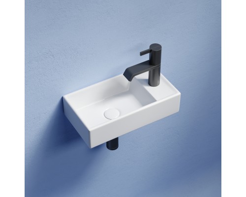 Рукомойник подвесной Ceramicanova прямоугольный Element 407x217x100