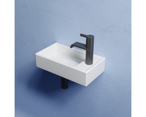 Рукомойник подвесной Ceramicanova прямоугольный Element 407x217x100