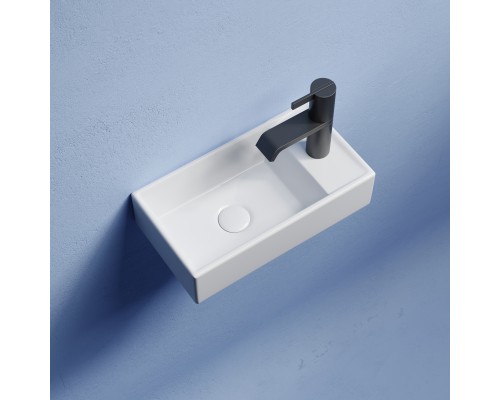 Рукомойник подвесной Ceramicanova прямоугольный Element 407x217x100