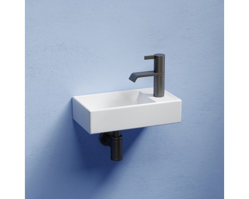 Рукомойник подвесной Ceramicanova прямоугольный Element 407x217x100