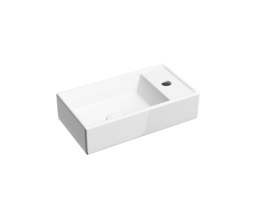 Рукомойник подвесной Ceramicanova прямоугольный Element 407x217x100