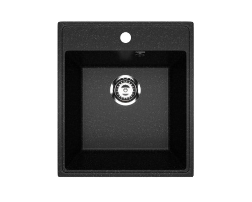 Кухонная мойка из искусственного камня Uperwood ECON UPD-404-004, черная матовая