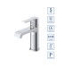 Смеситель для раковины BelBagno Aurora Хром