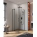 Душевой уголок Cezares Slider 80x80 SLIDER-AH-1-80-80/90-C-NERO Черный матовый
