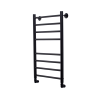 Полотенцесушитель водяной Comfysan Luce W-8 80/40, черный