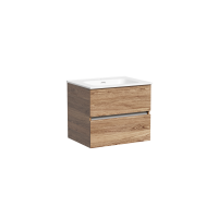 Тумба подвесная SANCOS Urban 690х450х550, c двумя ящиками, дуб чарльстон UR60ECH