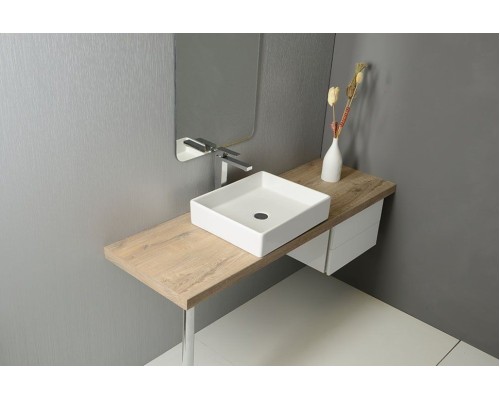 Раковина Isvea Purita 50 см накладная белый 10PL66050SV