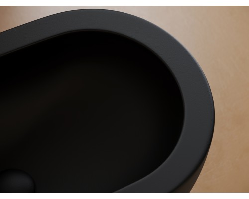 Подвесное биде Ceramicanova Uno черный