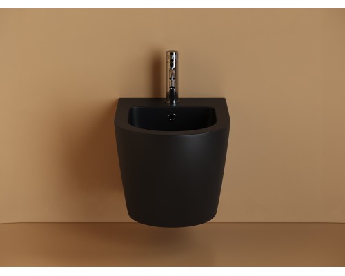 Подвесное биде Ceramicanova Uno черный