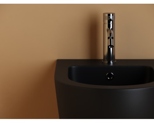 Подвесное биде Ceramicanova Uno черный