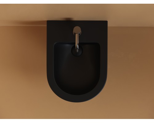 Подвесное биде Ceramicanova Uno черный