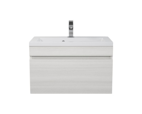 Тумба под раковину подвесная Uperwood Eva 57х47х35 см, Дуб Харбор Белый