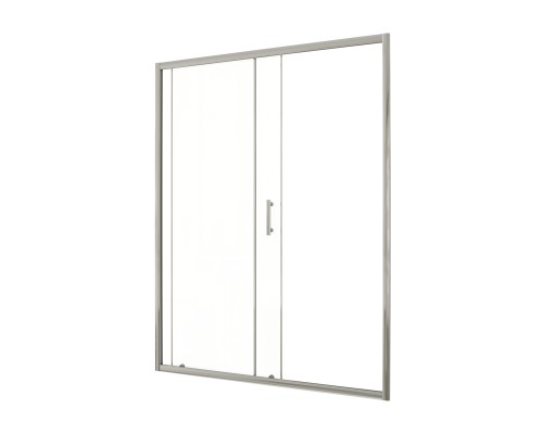 Душевая дверь напольная Taliente 130x195см, прозр.стекло 6мм, хром