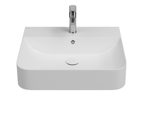 Раковина Isvea Sott'Aqua 61 см накладная белый 10SQ51061SV