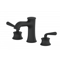 Смеситель для раковины на 3 отверстия Wonzon&Woghand, Черный матовый