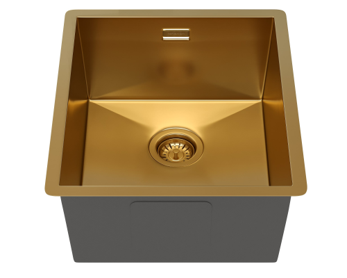 Кухонная мойка Reflexion Como RX2038GD брашированное золото