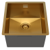 Кухонная мойка Reflexion Como RX2038GD брашированное золото