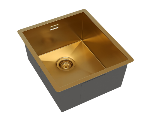Кухонная мойка Reflexion Como RX2038GD брашированное золото