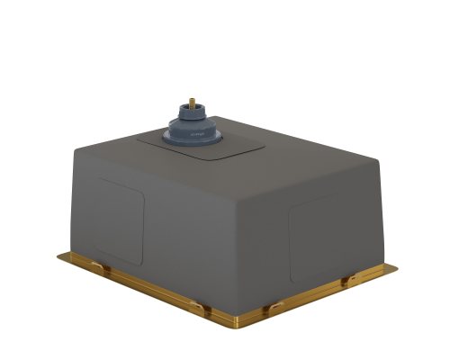 Кухонная мойка Reflexion Como RX2038GD брашированное золото