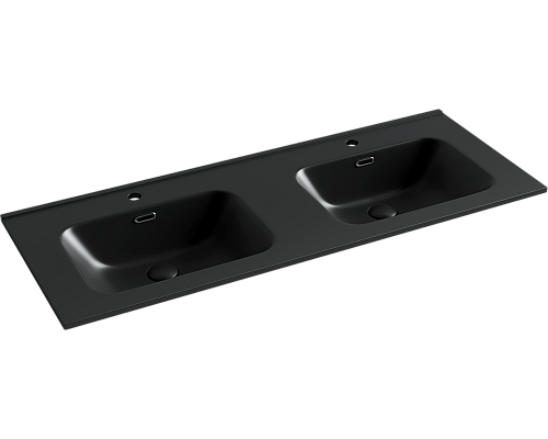 Раковина-столешница Sancos ELEMENT 121x18 Черный матовый Раковина-столешница Sancos ELEMENT 121x18 Черный матовый