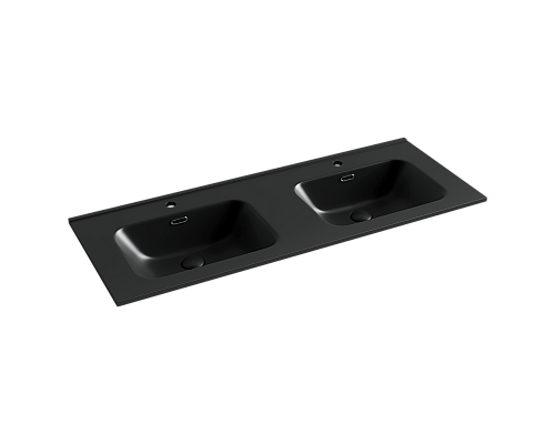 Раковина-столешница Sancos ELEMENT 121x18 Черный матовый Раковина-столешница Sancos ELEMENT 121x18 Черный матовый