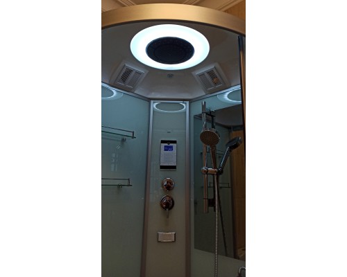 Душевая кабина Frank F606 с баней 100x100 см