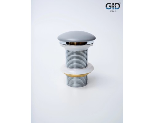 Серый матовый керамический донный клапан Gid Gmh100 74401k