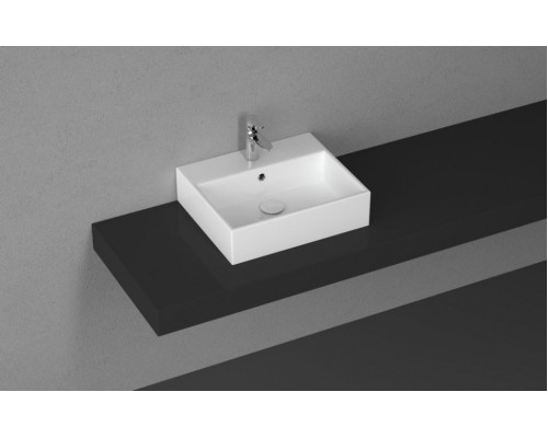 Раковина накладная ISVEA Purita прямоугольная 50см белый 10PL50050SV