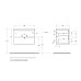 Тумба под раковину BelBagno 70 ALBANO-700-2C-SO-RNG подвесная Rovere Nature Grigio