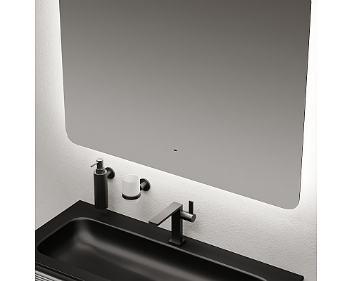 Зеркало для ванной комнаты Sancos Ray 1000х800 c подсветкой, RA1000 Зеркало для ванной комнаты Sancos Ray 1000х800 c подсветкой, RA1000