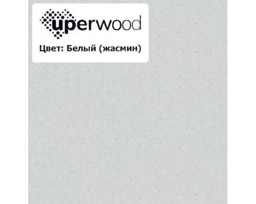 Раковина накладная овальная Uperwood Tanos Quartz 55 см, белая, "жасмин"