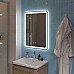 Зеркало BelBagno Marino 60 SPC-MAR-600-800-LED-TCH-SND с подсветкой с голосовым управлением и подогревом