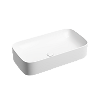 Раковина-чаша накладная Ceramicanova белый матовый Element 705x380x150