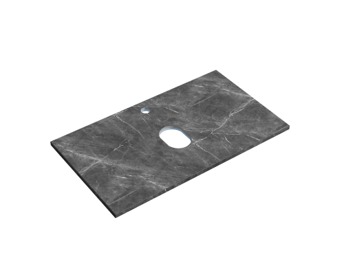 Столешница для ванной комнаты SANCOS 800х460 TT80A1X