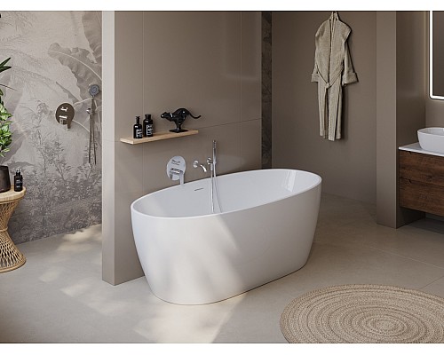 Акриловая ванна BelBagno 170x80 BB414-1700-800 без гидромассажа Акриловая ванна BelBagno 170x80 BB414-1700-800 без гидромассажа