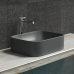 Чаша накладная прямоугольная Ceramica Nova Element 50x38 Темный Антрацит Матовый