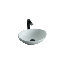 Белая матовая керамическая раковина Gid N900 51164