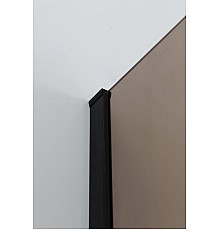 Душевая дверь Cezares Slider 80 SLIDER-B-1-70/80-BR-NERO Черный матовый