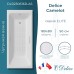 Ванна чугунная Delice Camelot 180х80 с отверстиями под ручки и антискользящим покрытием